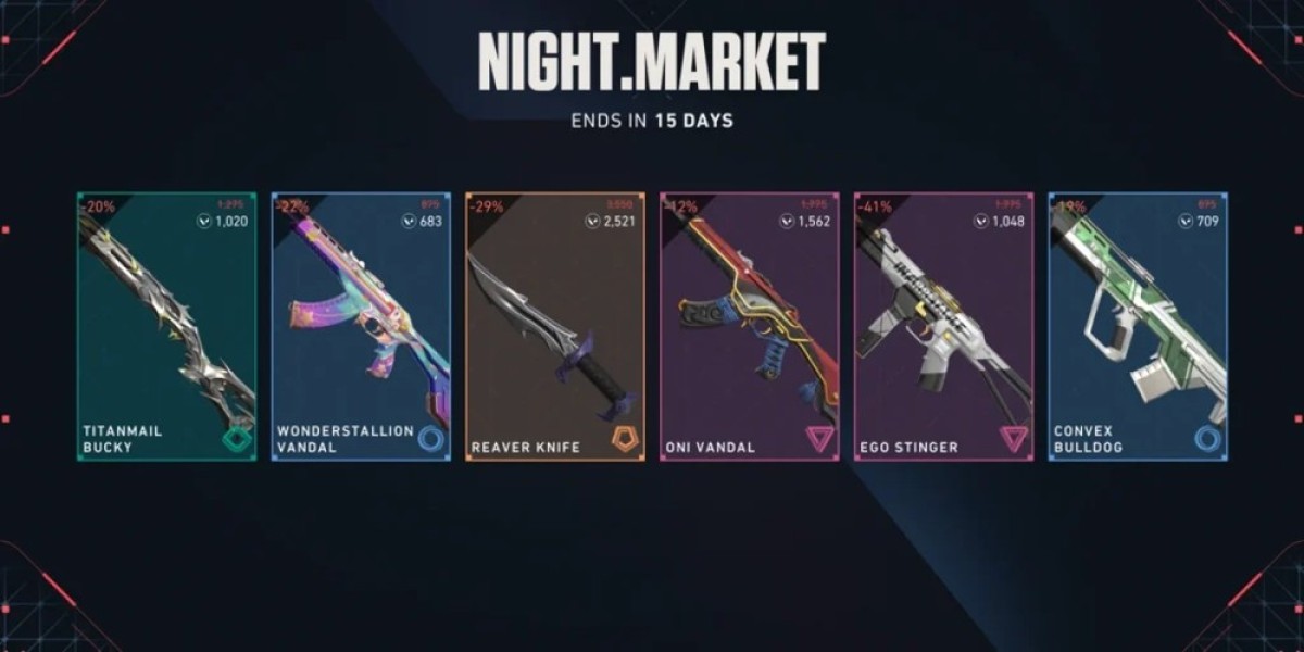 Valorant - Marché Nocturne: Skins Uniques