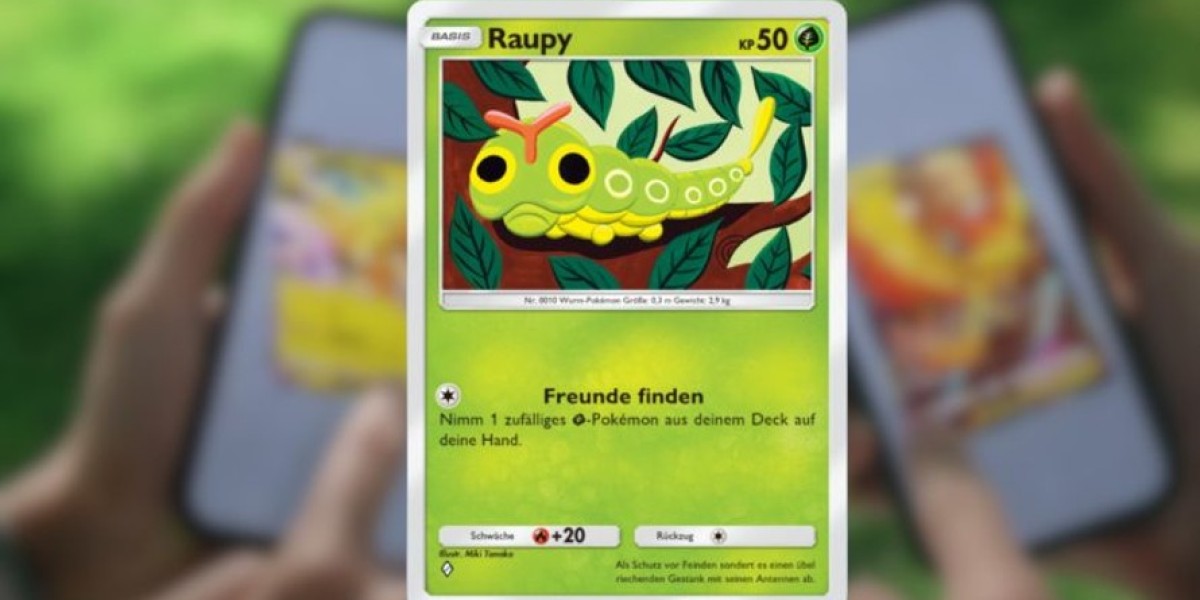 Raupy-Deck: Einzigartige Pokémon-Erfahrung