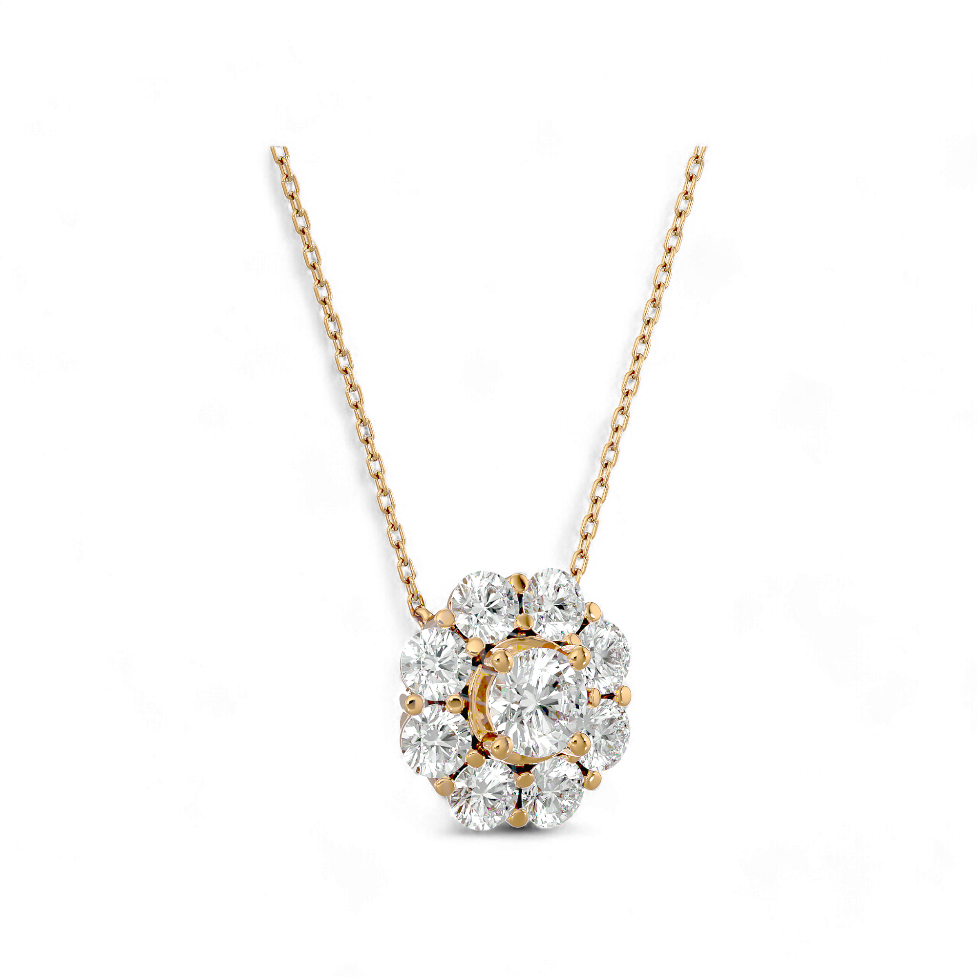 Celestial Halo Pendant - Carat & Kin
