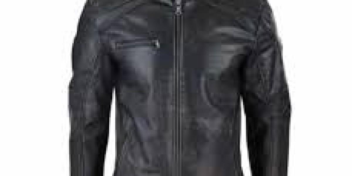 Real Men's Leather Motorcycle Jacket From Reality X Leather