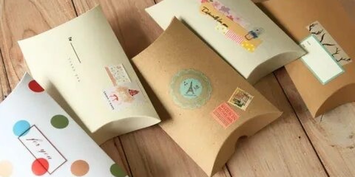 Stand Out from the Crowd with Custom Pillow Boxes with Logo