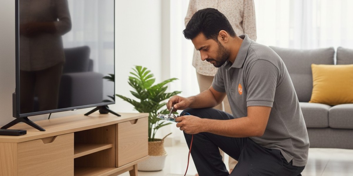 Are spare parts for VU TVs available locally in Navi Mumbai?