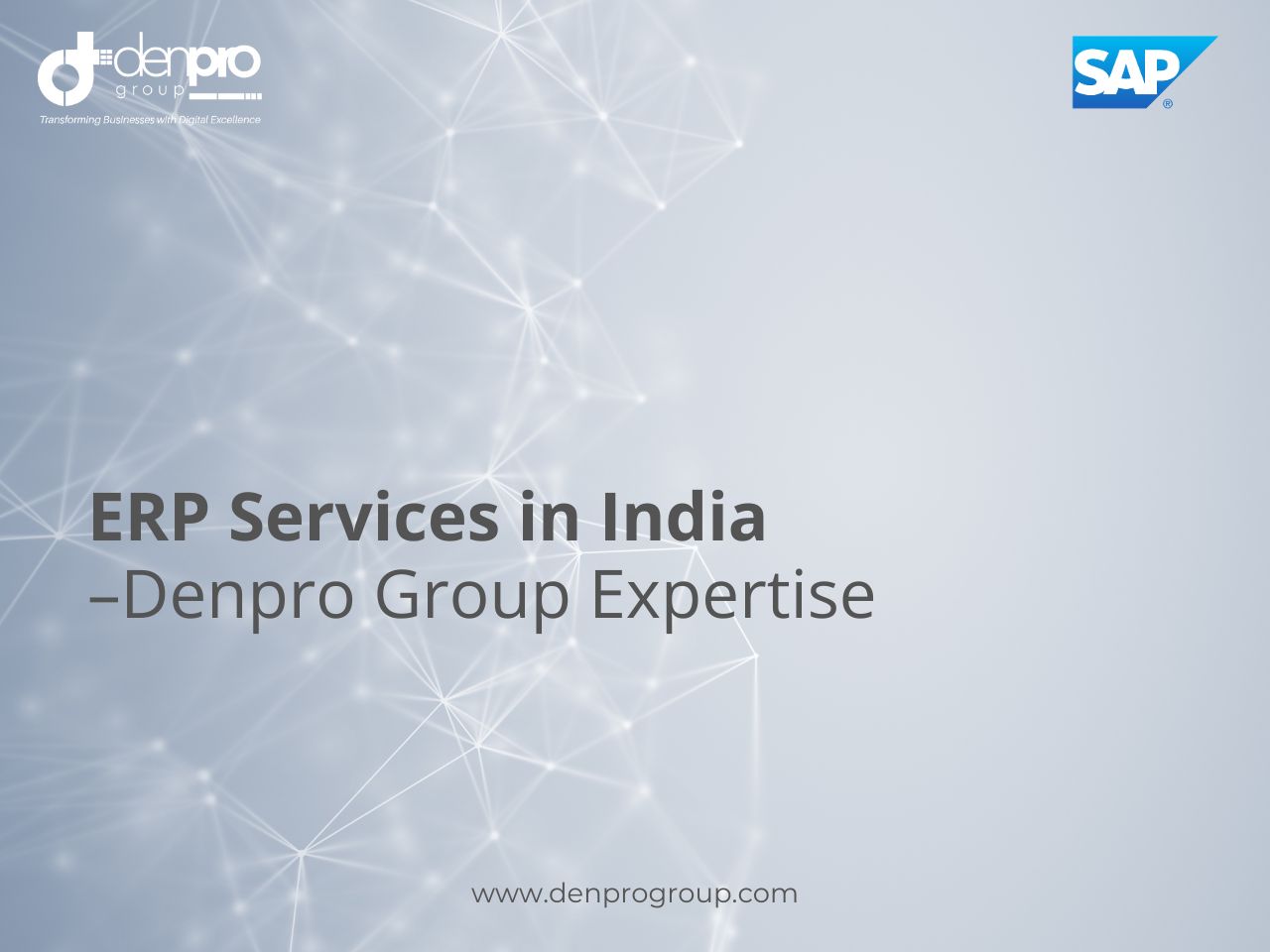 Best ERP Services in India | SAP Partner | Denpro Group