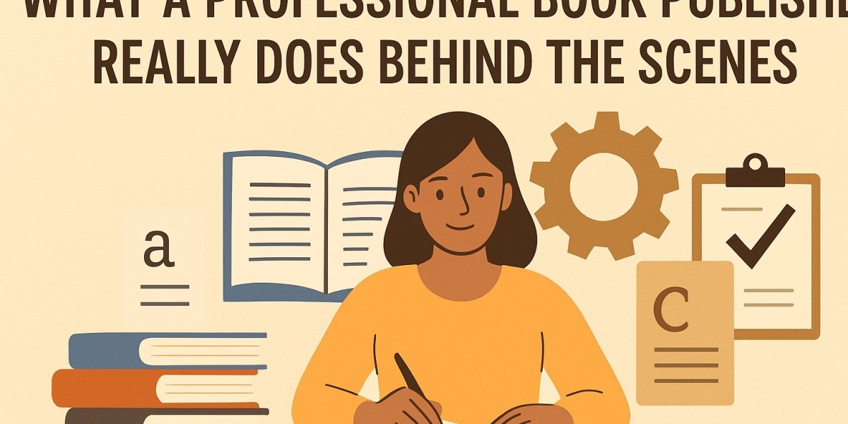 What a Professional Book Publisher Really Does Behind the Scenes